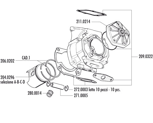 KIT ROTAX ENGINE 123 (APRILIA 125)