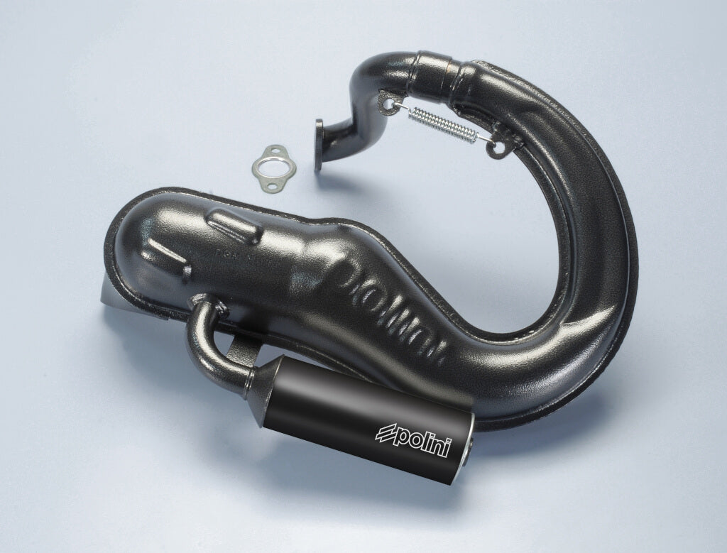 MUFFLER VESPA 50 PK-XL ALUM.SIL.