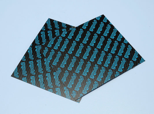 CARBON SHEETS 110X100 (0.28) L.BLUE